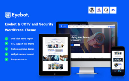 Eyebot - CCTV ve Güvenlik WordPress Teması