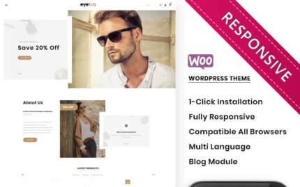 Eyetra - The Glasses Store WooCommerce Teması