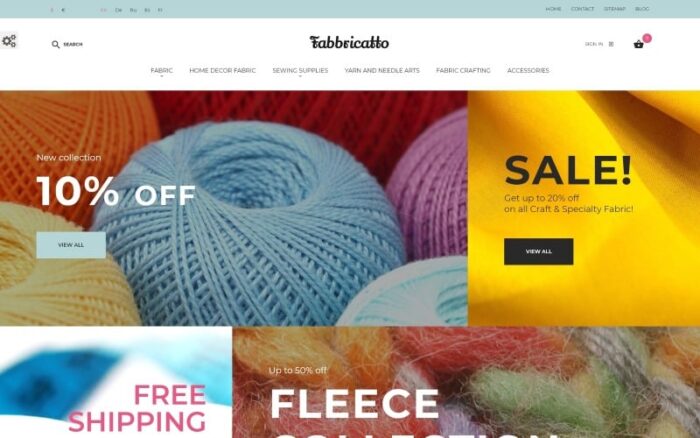 Fabbricatto PrestaShop Teması