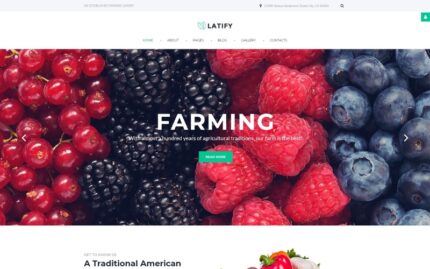 Farm Responsive Joomla Şablonu