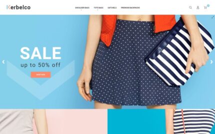 Fashion & Handbags Magento 2 Theme Magento Teması