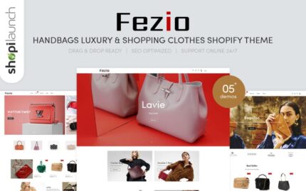 Fezio - Çantalar ve Alışveriş Kıyafetleri Shopify Teması