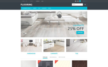 Flooring Store PrestaShop Teması