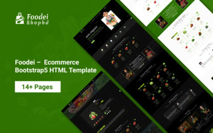 Foodei – E-ticaret HTML5 Şablonu