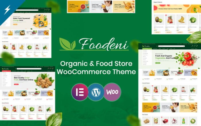 Foodeni - Sebze, Meyve ve Bakkal WooCommerce Teması