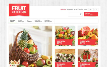 Fruit Gifts Store Magento Teması