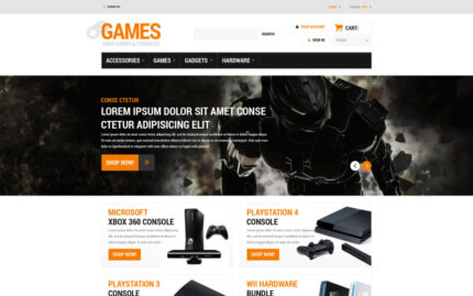 Gaming Board PrestaShop Teması