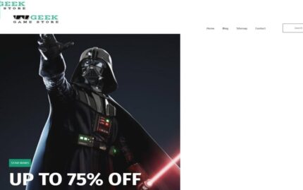 Geek - Game Store PrestaShop Teması