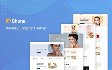 Ghona – Mücevher Shopify Teması