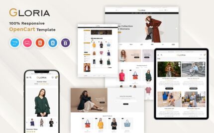 Gloria - Moda OpenCart Şablonu