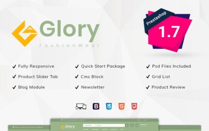 Glory Fashion Wear PrestaShop Teması