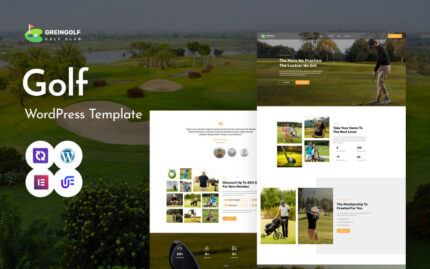 Greingolf - Golf Kulübü ve Saha Sporları WordPress Teması