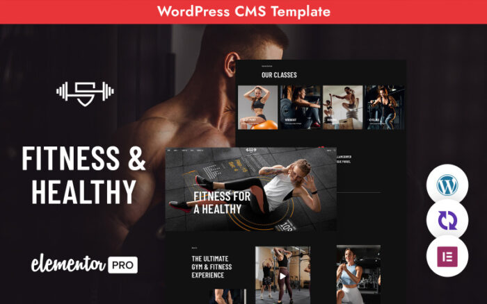 Gymstic - Spor Salonu ve Fitness Çok Amaçlı Duyarlı WordPress Teması