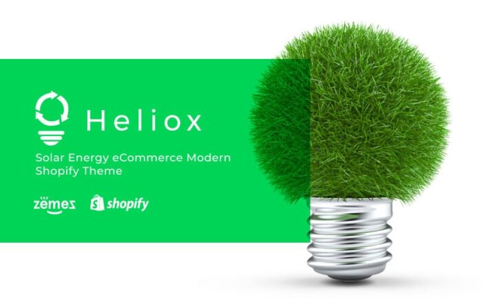 Helios - Solar Energy e-Ticaret Modern Shopify Teması