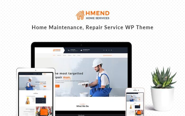 Hmend - Ev Bakım, Onarım Servisi WordPress Teması