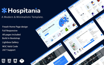 Hospitania - React Redux NextJS Eczane & İlaç ve Tıbbi Mağaza eTicaret Şablonu