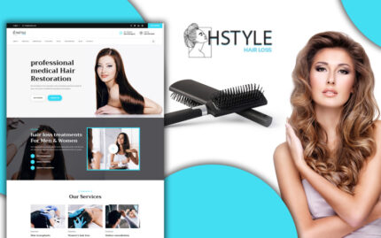 Hstyle Güzellik Salonu Açılış Sayfası HTML5 Şablonu