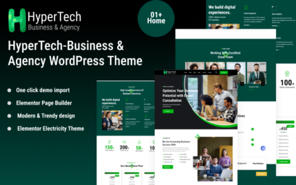 HyperTech-İş ve Ajans WordPress Teması