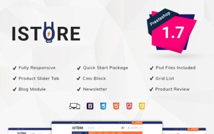 iStore Electronics PrestaShop Teması