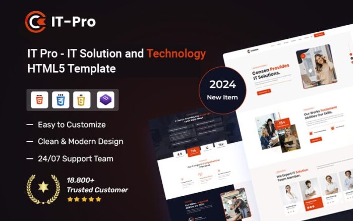 ITpro – BT Çözümü ve Teknolojisi HTML5 Şablonu