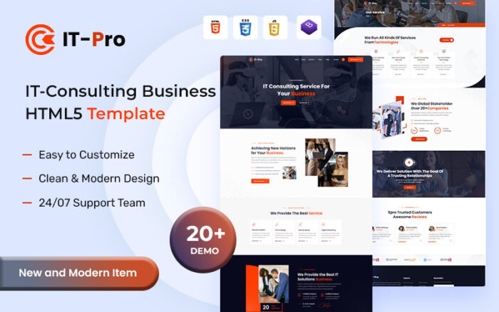 ITPRO – BT Danışmanlığı ve İşletme HTML5 Şablonu