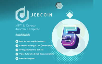 Jebcoin - NFT ve Kripto Joomla Şablonu