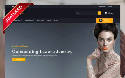 Jewella Jewellery Store OpenCart Şablonu