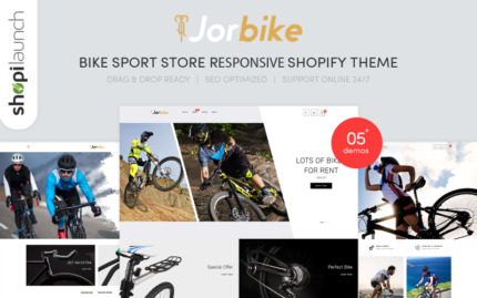 Jorbike - Bike Sport Store Responsive Shopify Teması