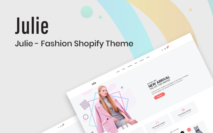 Julie - Moda Shopify Teması