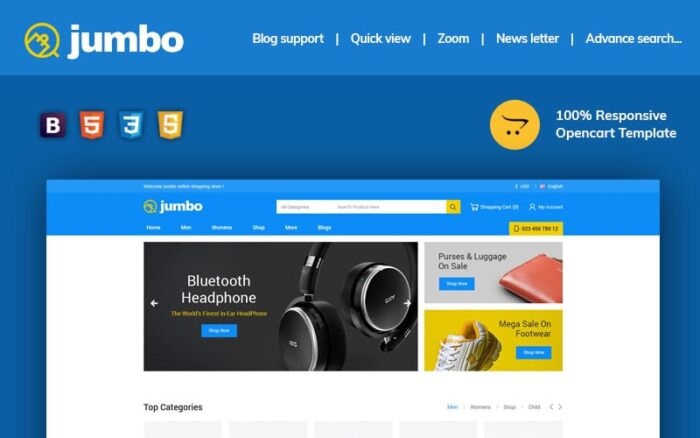 Jumbo - Moda OpenCart Şablonu