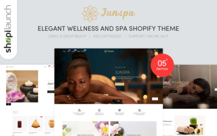 Junspa - Elegant Wellness & Spa Shopify Teması