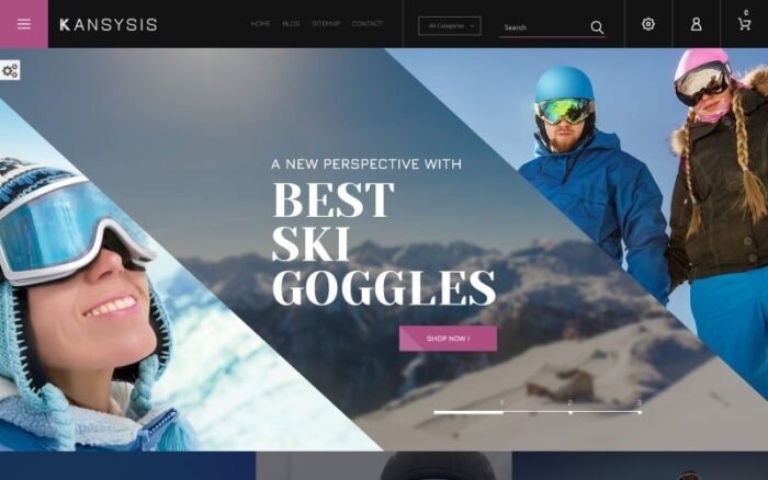 Kansysis - Sport Clothing & Equipment PrestaShop Teması