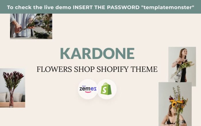 Kardone Flowers Shopify Teması