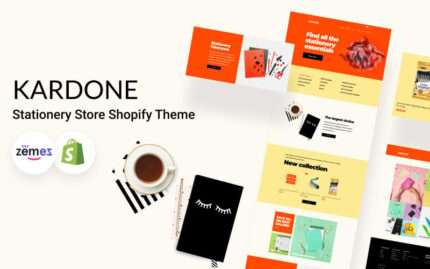 KarDone Stationery Store Shopify Teması