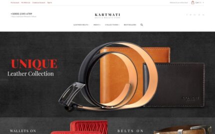 Kartmati - Deri Ürünleri ve Aksesuarları Magento Teması