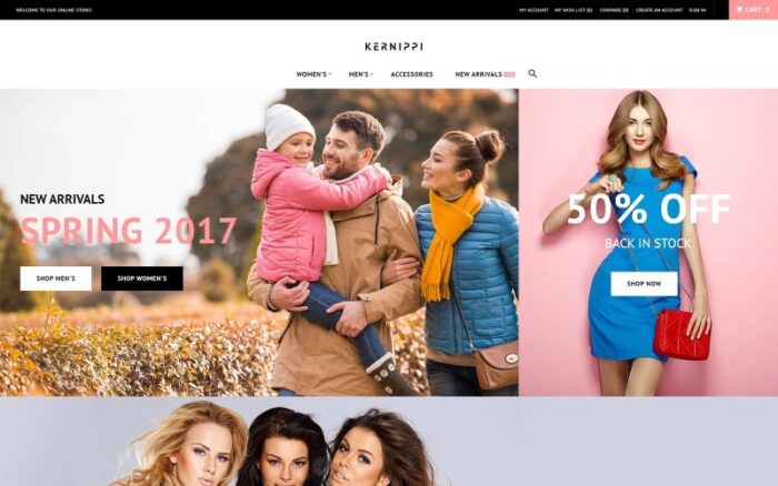 Kernippi - Apparel Store Magento Teması