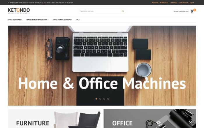 Ketondo - Ofis Malzemeleri Magento Teması