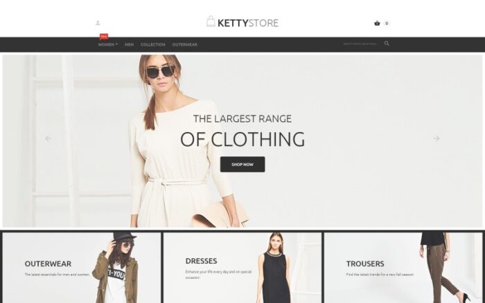 KettyStore Magento Teması