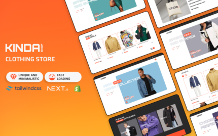 Kinda - Moda Shopify Next.js E-ticaret Şablonu