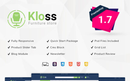 Kloss Mobilya PrestaShop Teması