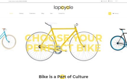 Lapcycle - Cycling Multipage Clean Shopify Teması