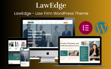 LawEdge - Hukuk Bürosu WordPress Teması