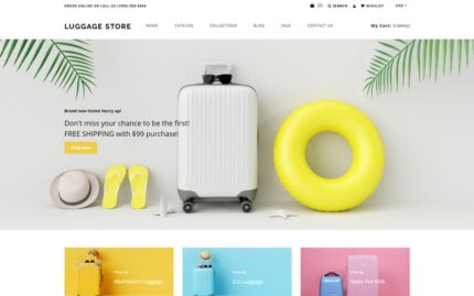 Lbag store - Travel Store e-Ticaret Modern Shopify Teması