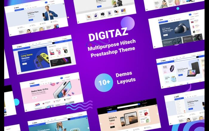 Leo Digitaz - Çok Amaçlı Hitech Prestashop Teması