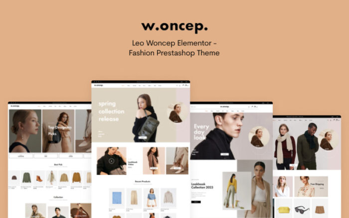 Leo Woncep Elementor - Moda Prestashop Teması