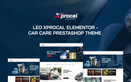 Leo Xprocal Elementor - Araba Bakımı Prestashop Teması