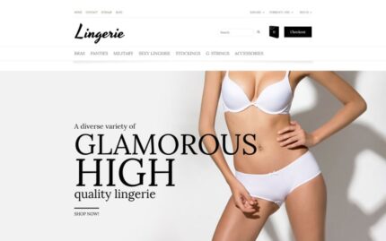 Lingerie PrestaShop Teması