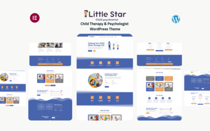 Little Star - Çocuk Terapisi ve Psikolog WordPress Teması