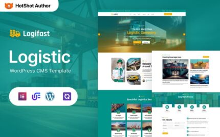 Logifast - Taşımacılık ve Lojistik WordPress Elementor Teması