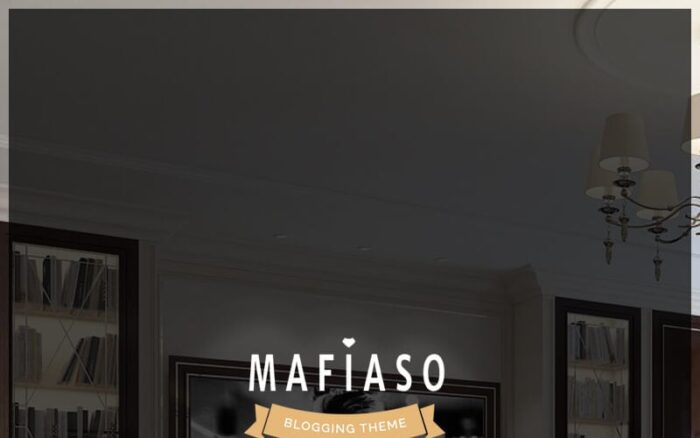 Mafiaso - Yaratıcı Blog WordPress Teması